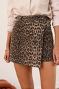 Extra Foto Short Skirt Jadene Leopard-1