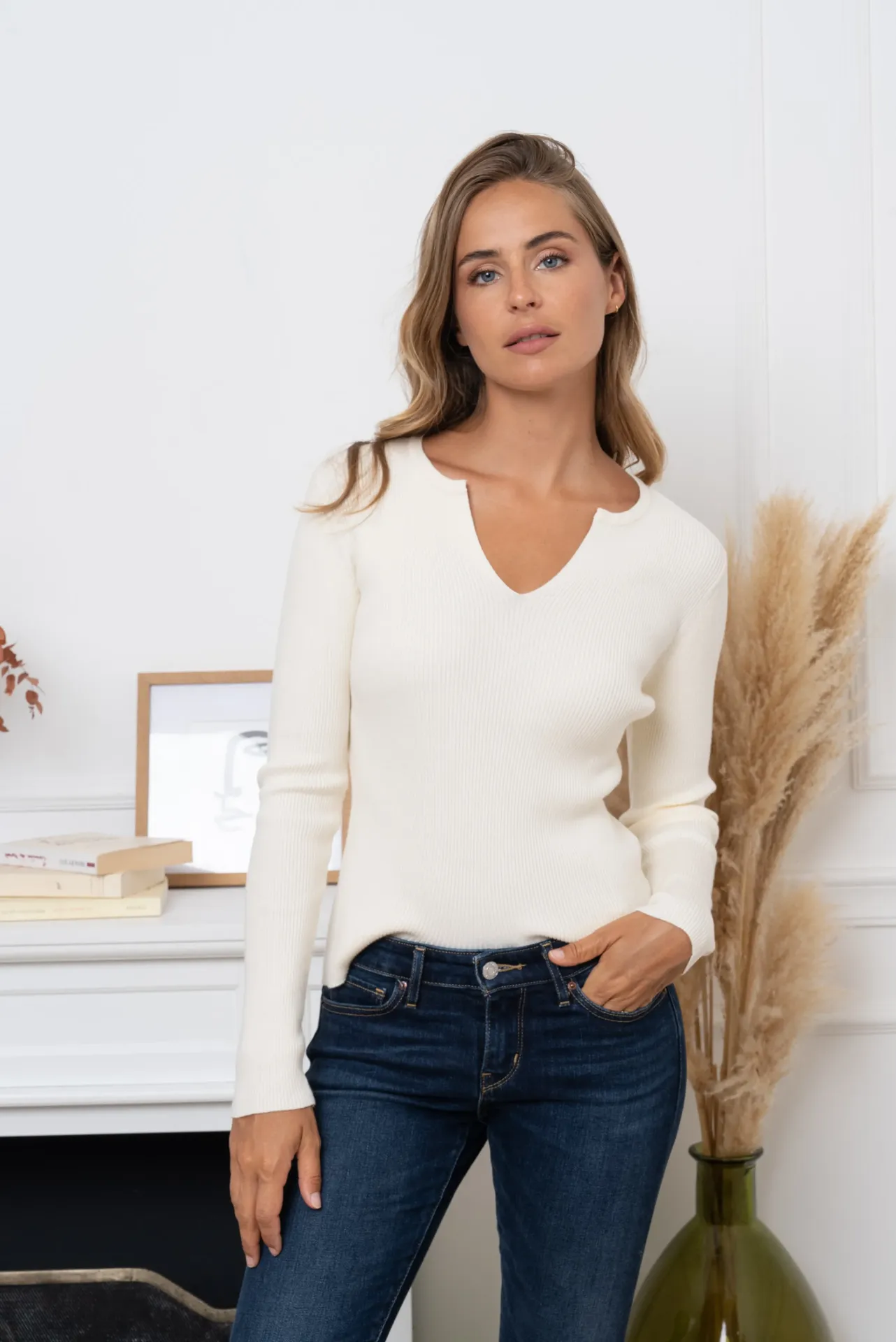 Pull Gilia Beige (S/M)
