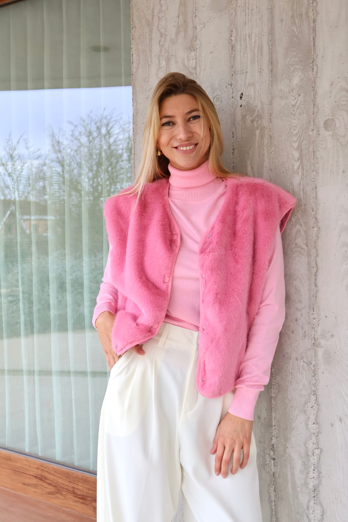 Gilet Maxine Fuchshia