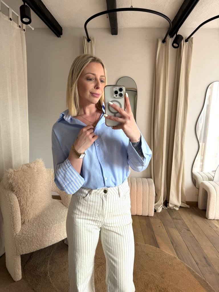 Chemise Doutzen Blue (S/M)