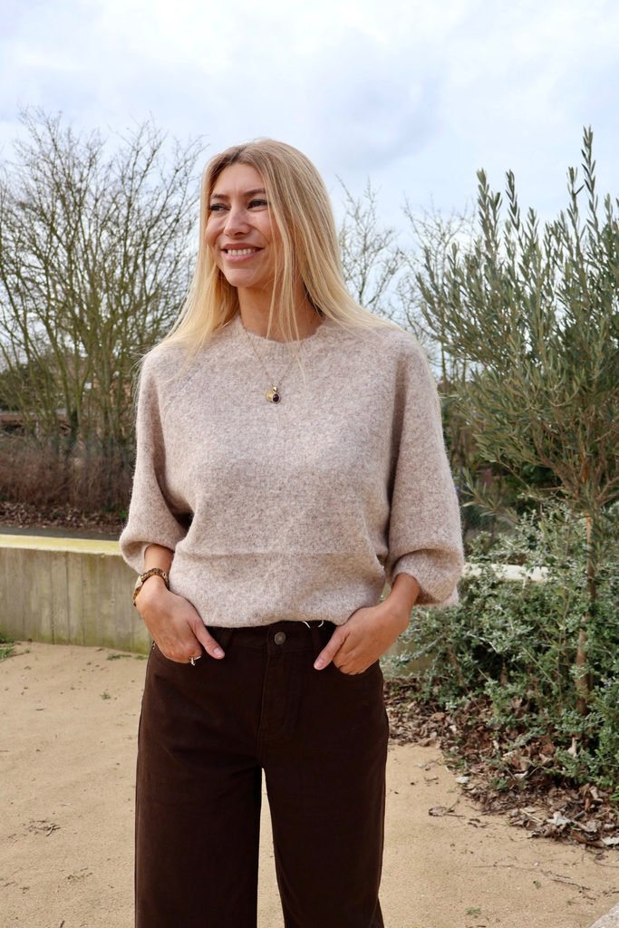 Pull Elly Taupe
