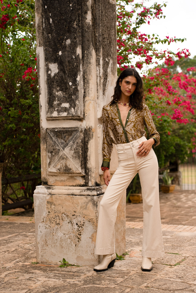 Jeans Elena Natural Beige