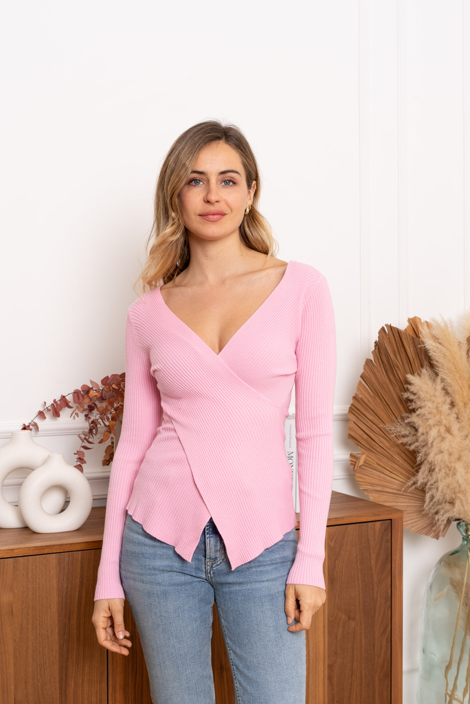 Pull Merle Pink (S/M)