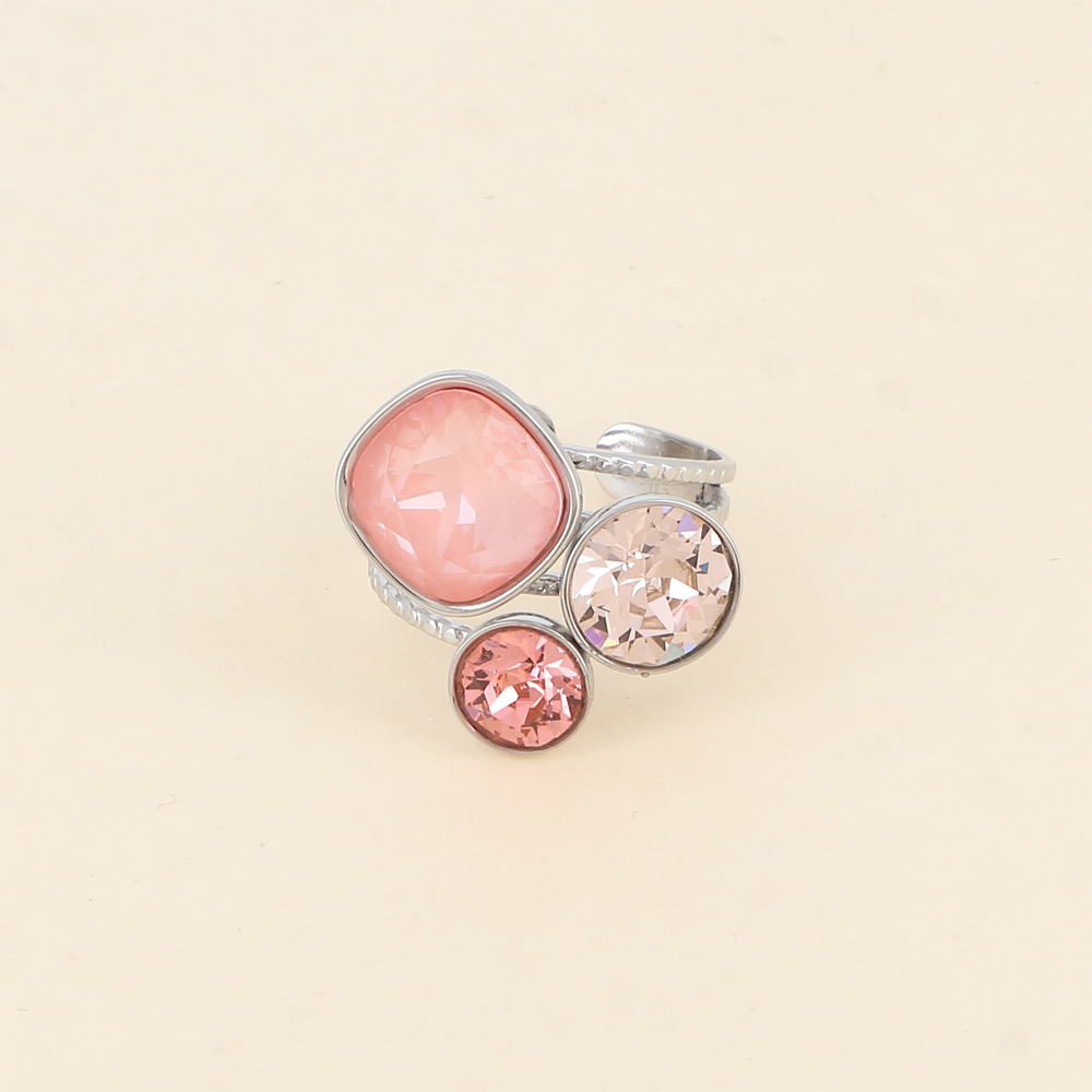 Trilogy Ring - Silver Flamingo