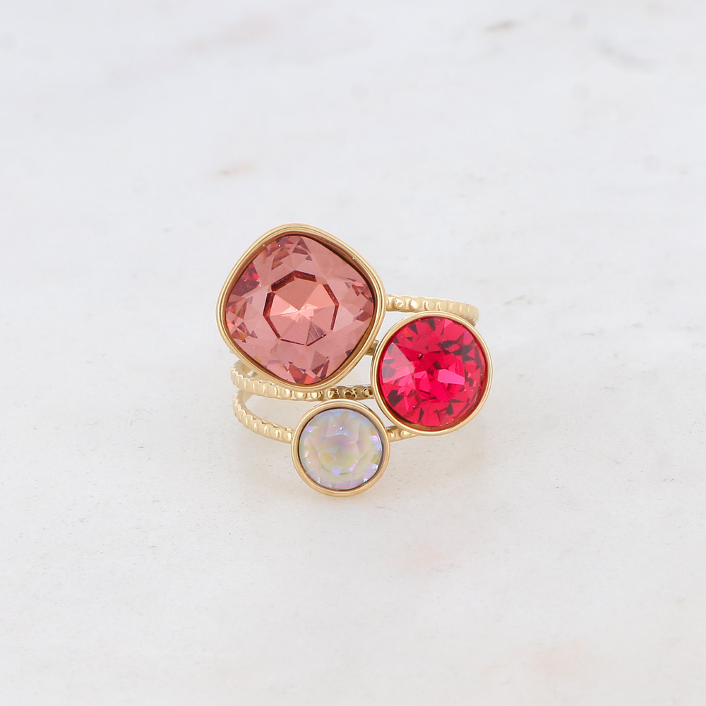 Trilogy Ring - Gold Blush