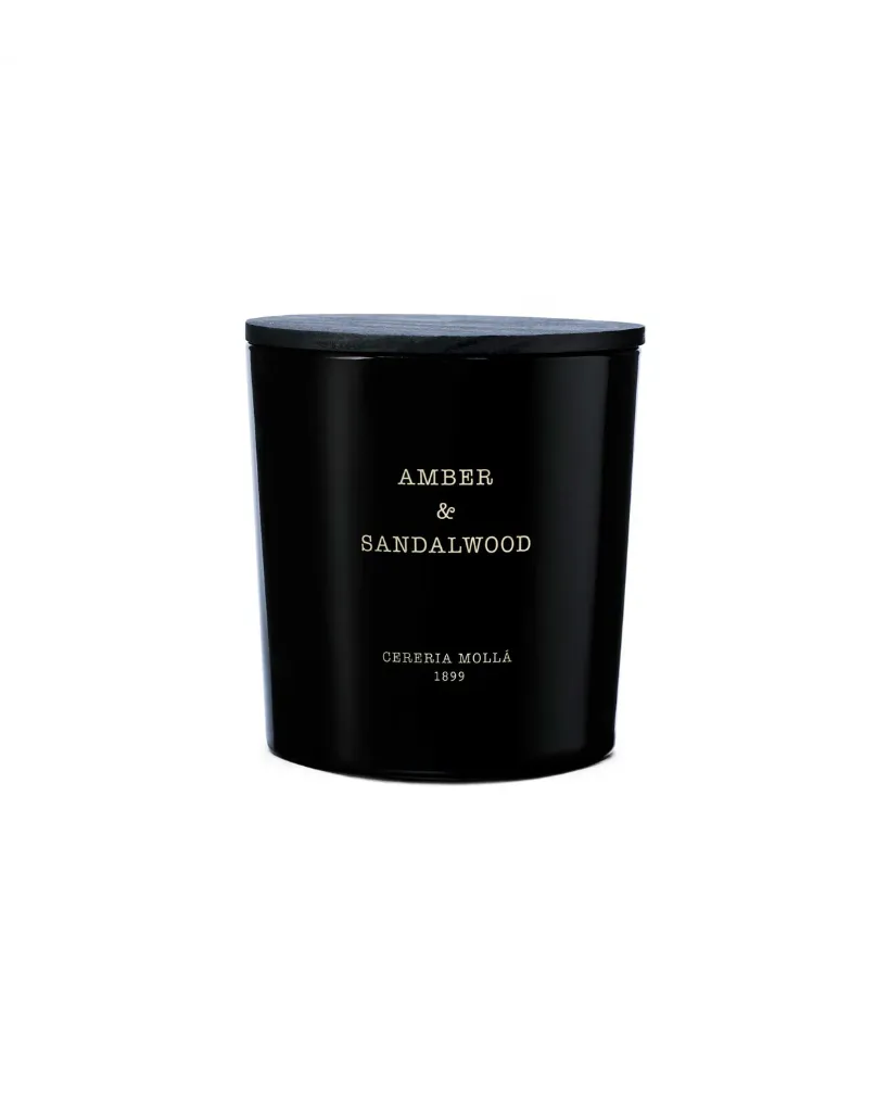 Amber & Sandalwood 600g Candle
