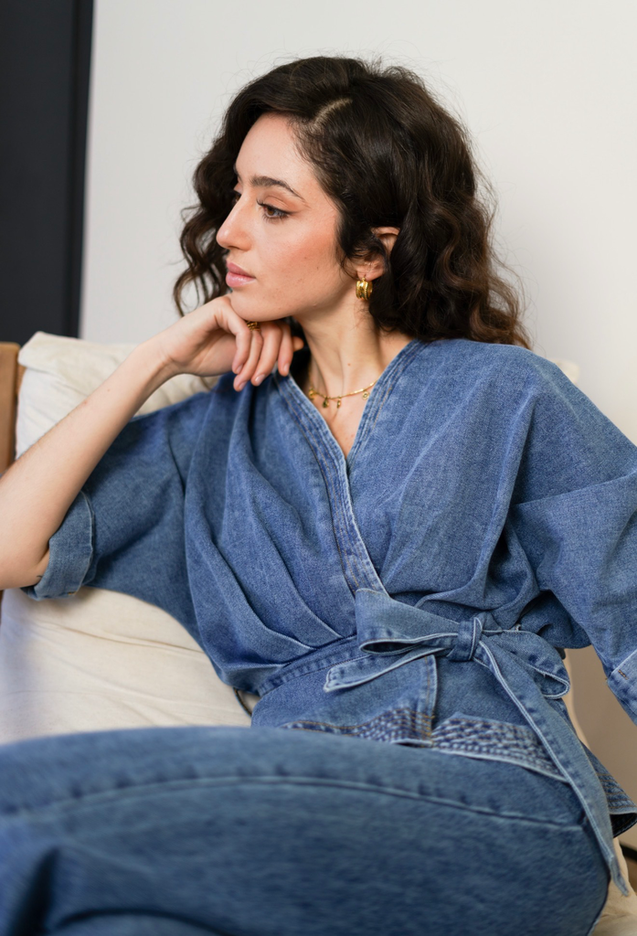 Jeans Vest/ Chemise Cali