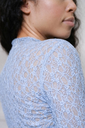 Top Dentelle Blue