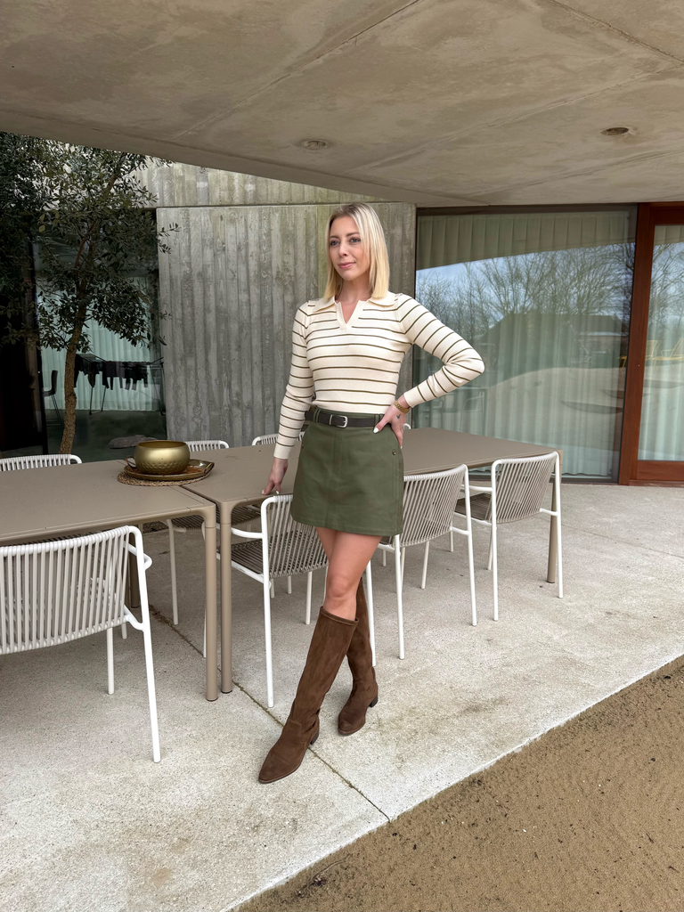 Pull Liane Olive (S/M)