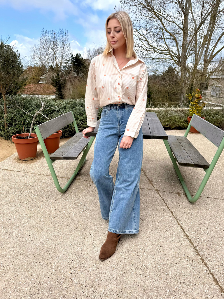 Chemise Lyana Orange (S/M)