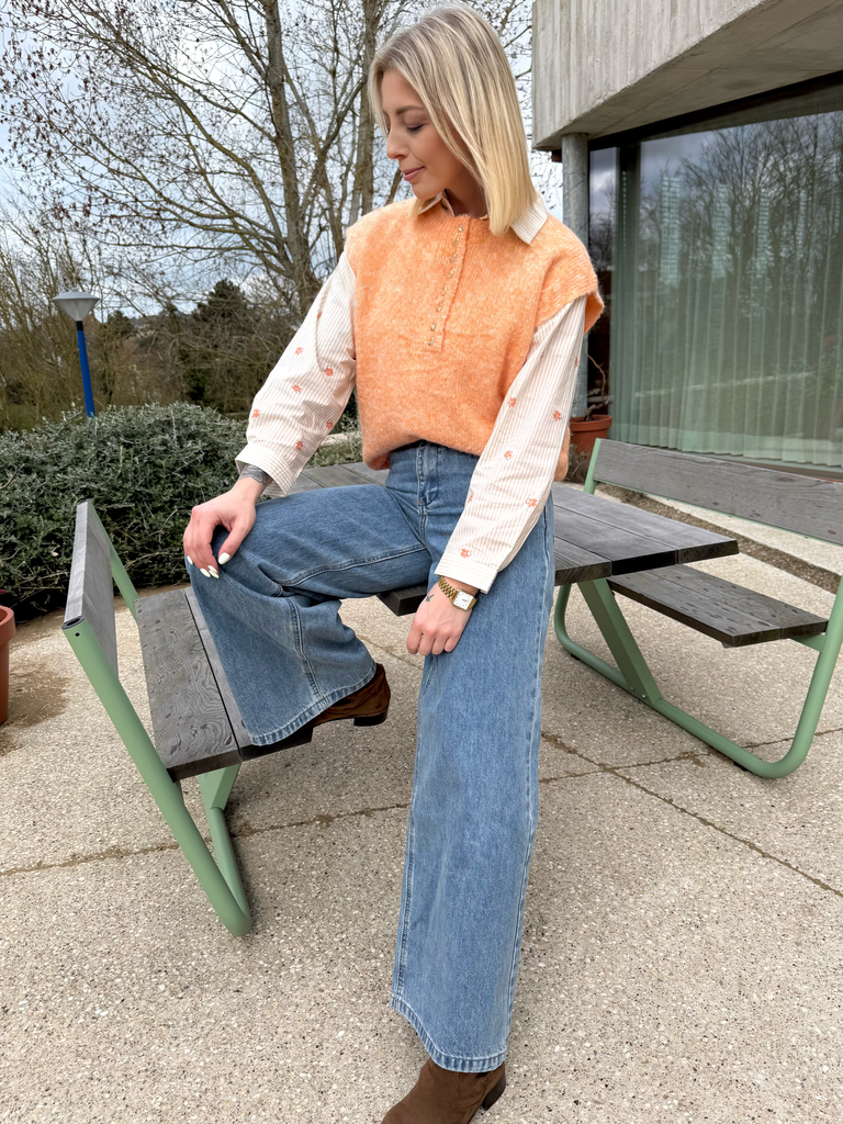 Debardeur Carlijne Orange