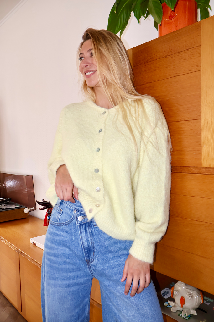 Gilet Viola Yellow