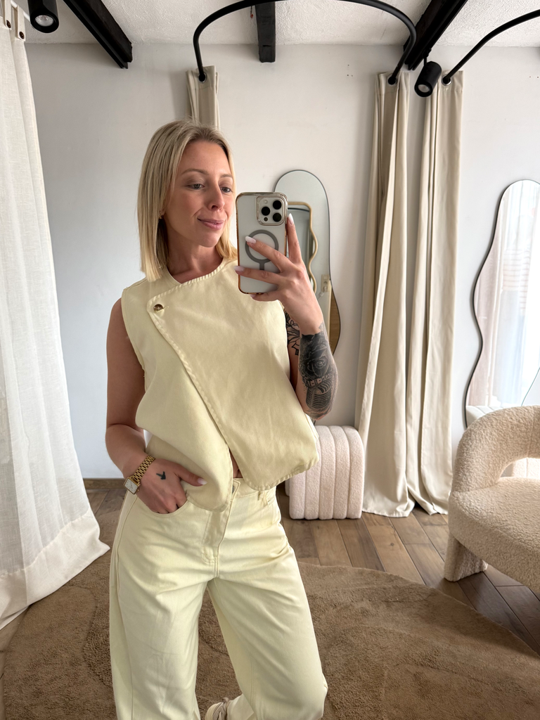 Gilet Gia Yellow
