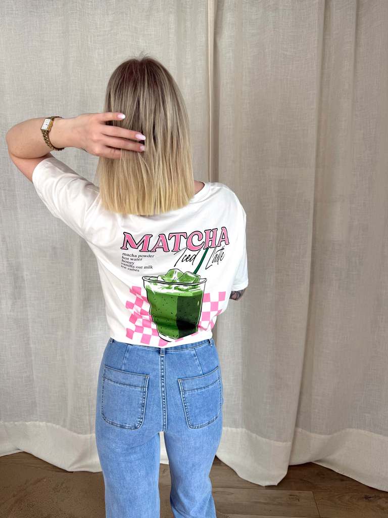 T-Shirt Matcha Iced Latte
