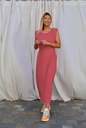 Dress Novi Striped Pink/Red