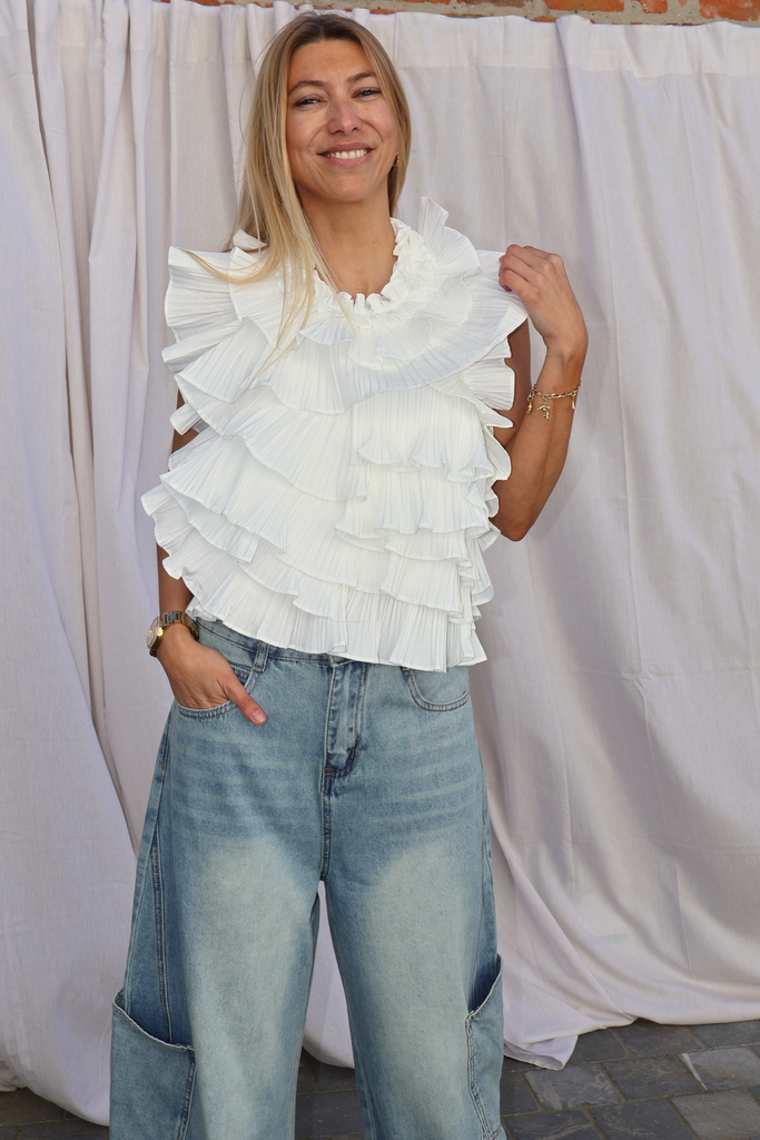 Top Livia White
