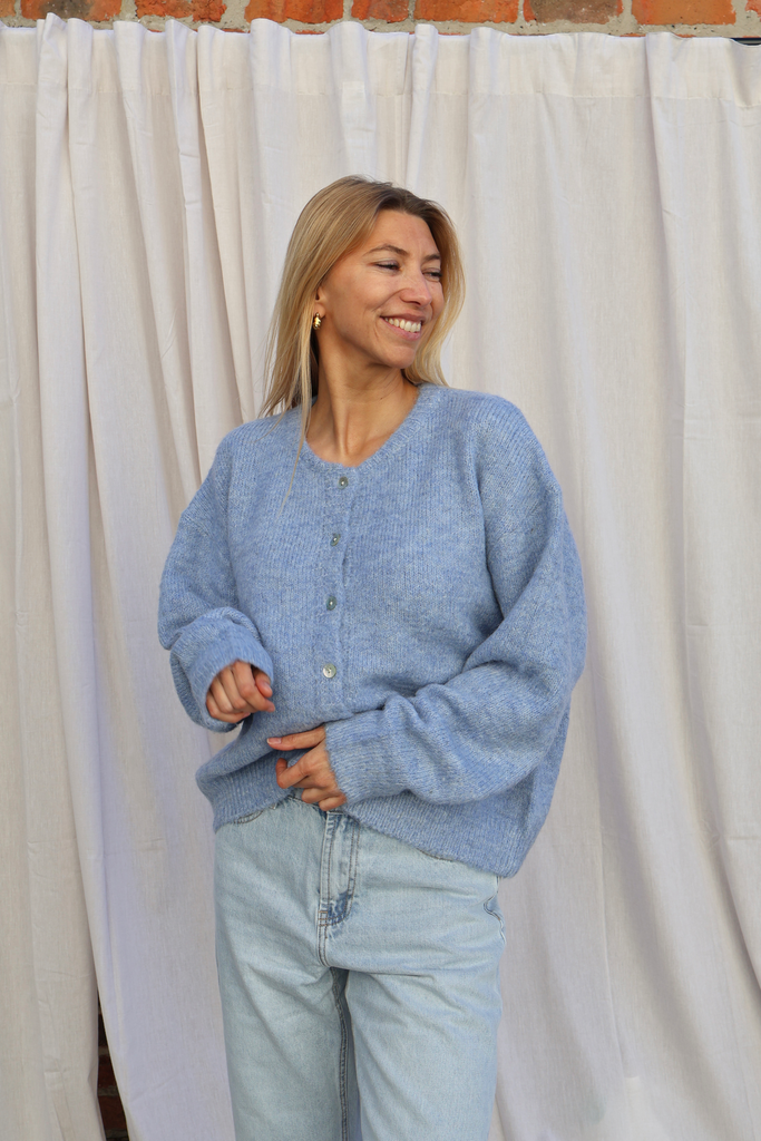 Gilet Viola Powder Blue