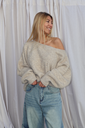 Pull Loua One Shoulder Taupe