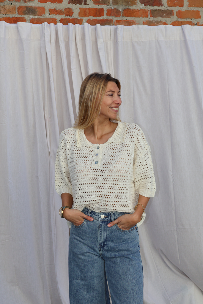 Top Jutta Cream (S/M)
