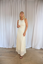 Lace Maxi Dress Cream