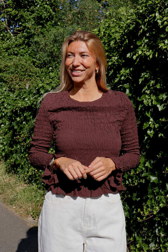 Blouse Maeve Brown