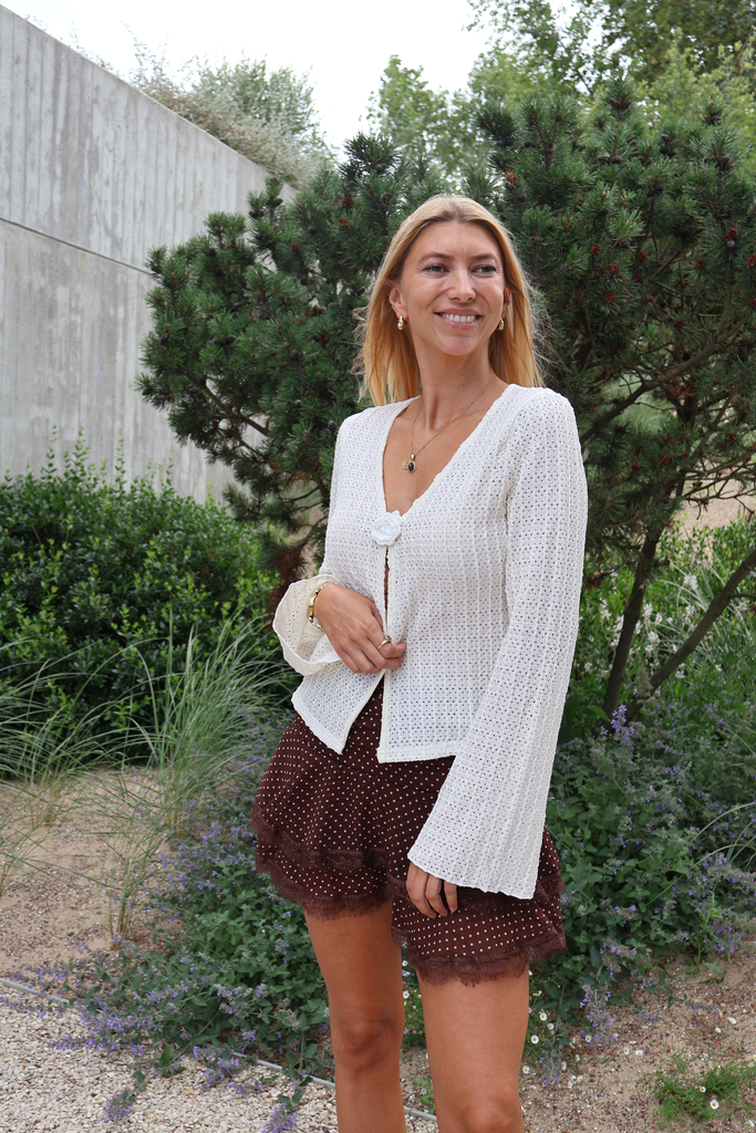 Crochet Flower Gilet