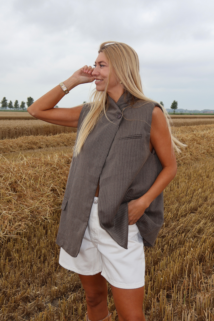 Blazer Gilet Beau Coffee