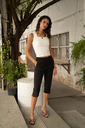Pants Capri Black