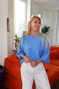 Pull Uni Ozanne Blue