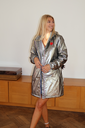 Long Parka Selena Silver