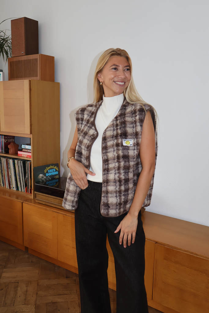 Gilet/ Vest Yde Taupe