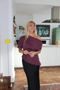 Off shoulder Draped Top