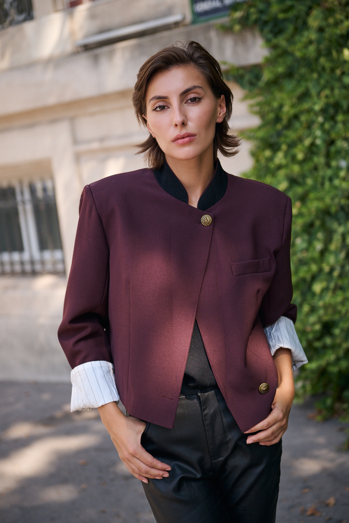 Blazer Elissa Bordeaux (XS/S)