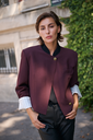 Blazer Elissa Bordeaux