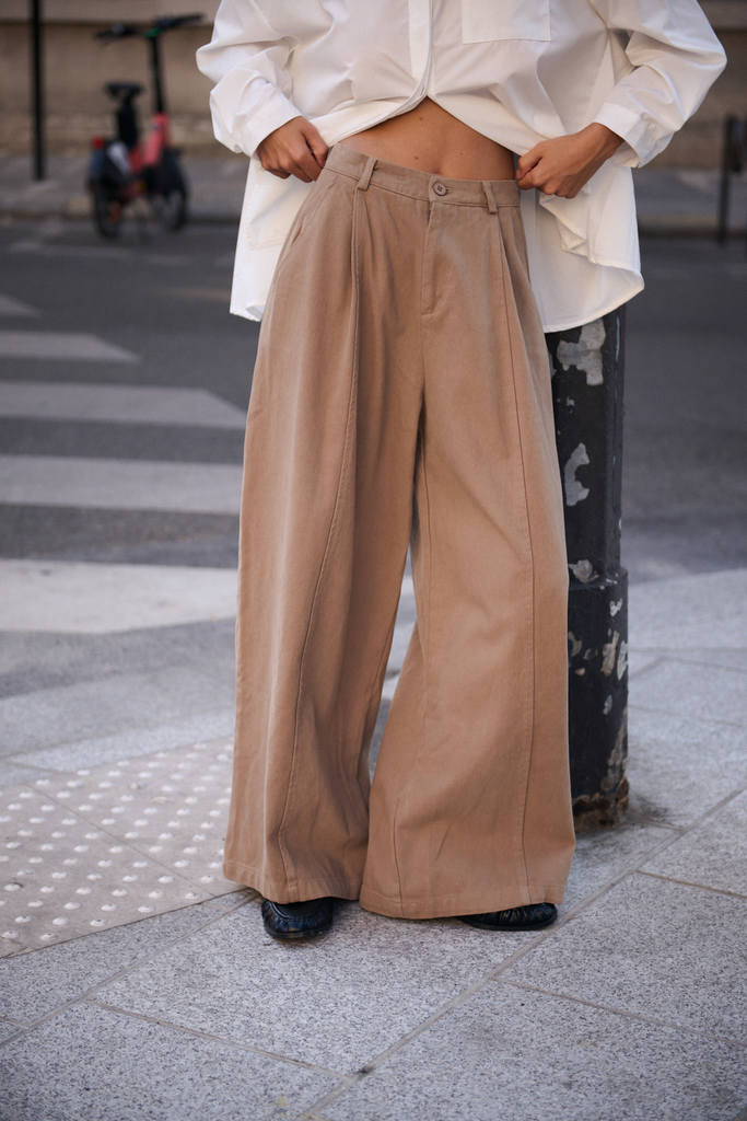 Trousers Josee Camel (XS)