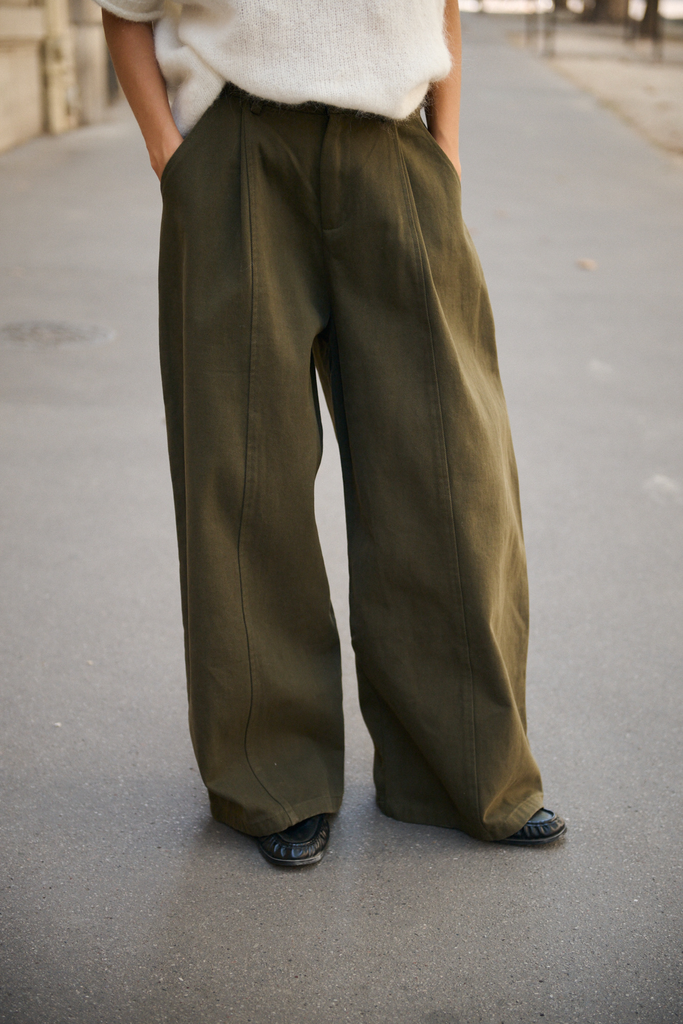 Trousers Josee Khaki