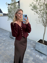 Gilet Esmee Plum