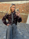 Pull + Matching Scarf Bordeaux