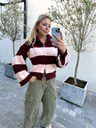 Gilet Firuze Bordeaux