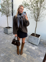 Long Knit Kayra Brown
