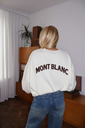 Sweat Mont Blanc Ecru